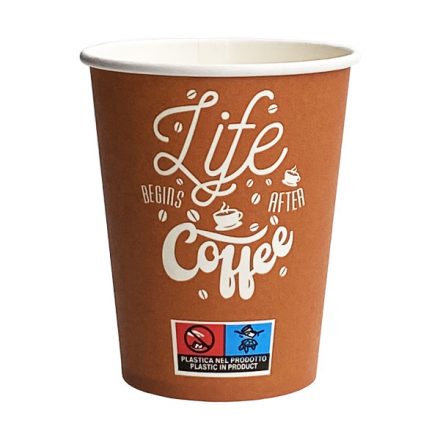 Papírpohár 200 ml Life Is Coffee